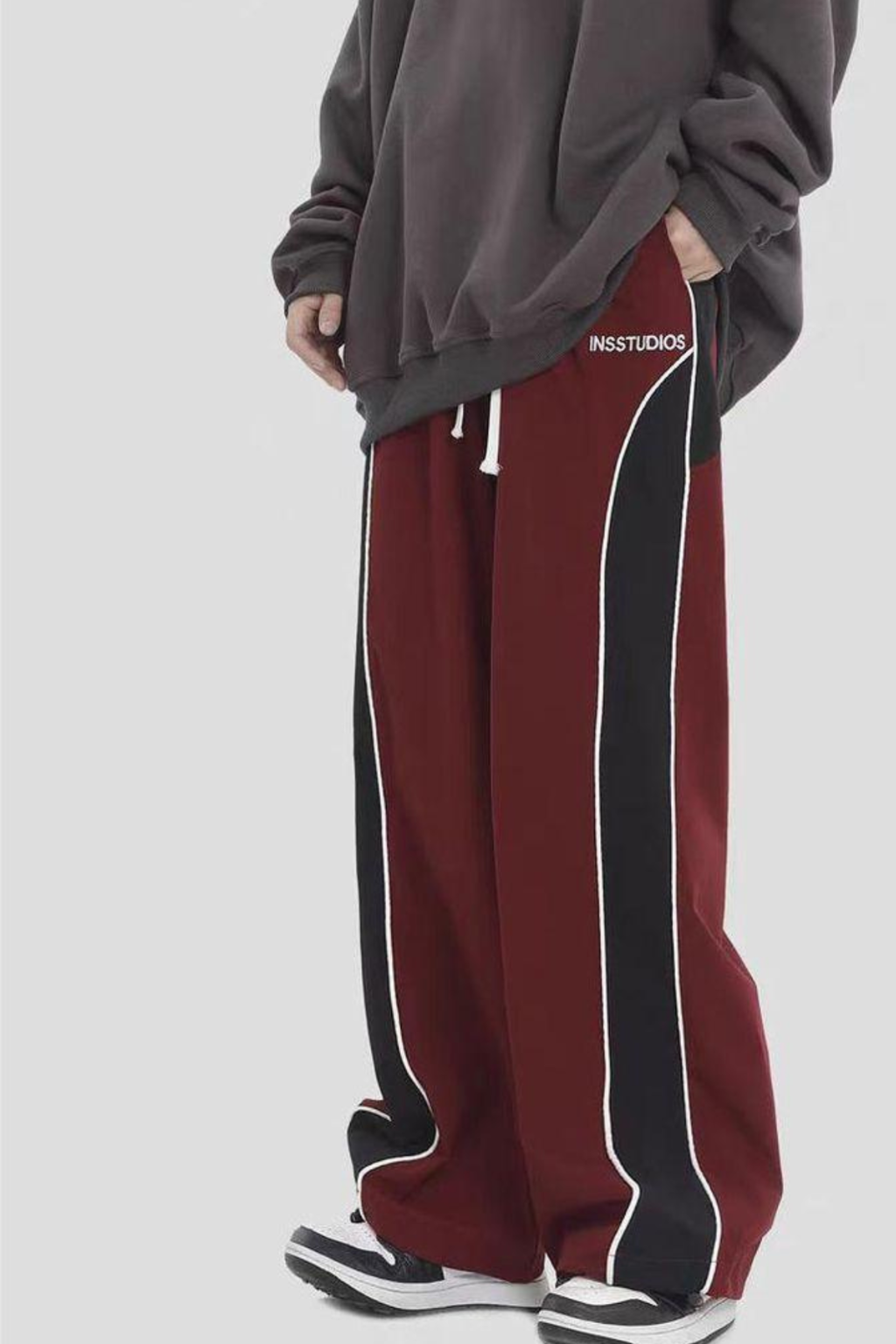 The Velocity Burgundy Racing Pant